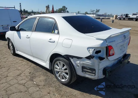 2010 Toyota Corolla S from USA, damaged, VIN 2T1BU4EE4AC456311